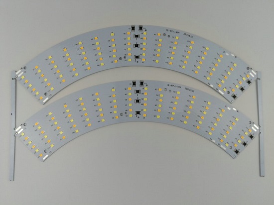 Finished project display-led pcba soldering